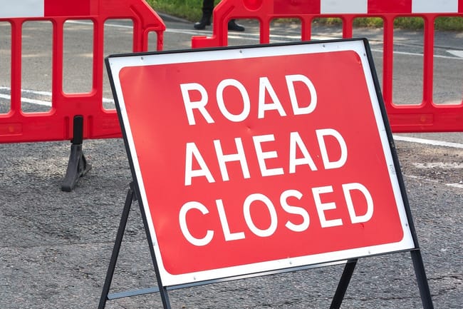 A470 at Storey Arms closed due to collision brecon radnor